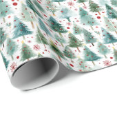 Betoverde Evergreens Cadeaupapier (Rol Hoek)