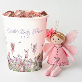 Betoverde Fairy Baby shower Papieren Cups Bekers