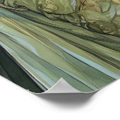 Betoverde Fairy Crystal Ball Fantasy Wall Art Poster (Hoek)