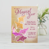 Betoverde Fairy Eerste Magische Verjaardag Kaart (Staand voorkant)