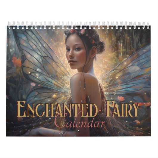 Betoverde Fairy Fantasy Fae Vrouwen 2024 Kalender (Hoes)