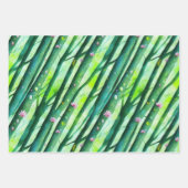 Betoverde Fairy Forest Wrapping Paper Flat Set (Voorkant)