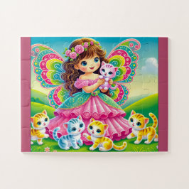 BETOVERDE "FAIRY & KITTENS" PUZZEL