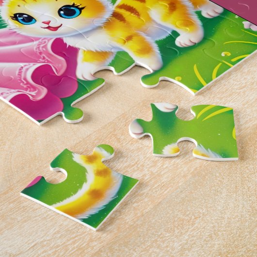 BETOVERDE "FAIRY & KITTENS" PUZZEL LEGPUZZEL (Zijkant)