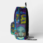 Betoverde Fairy Queen met vlinders Bedrukte Rugzak (Rechts)