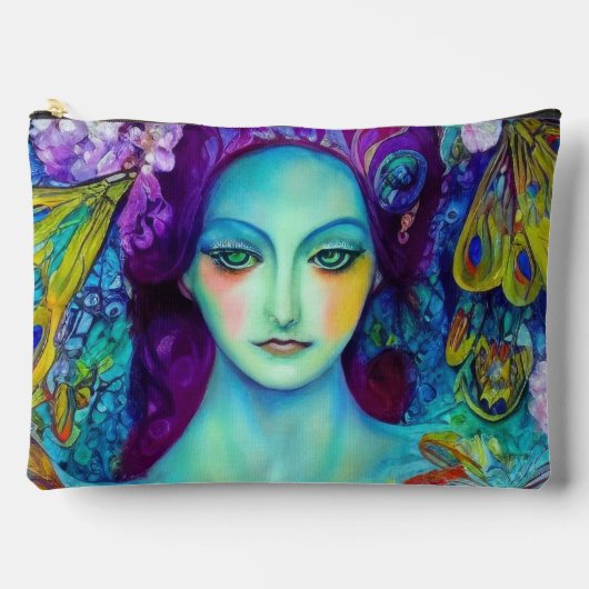 Betoverde Fairy Queen met vlinders Etui (Voorkant)