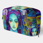 Betoverde Fairy Queen met vlinders Toilettasje (Rechterhoek)