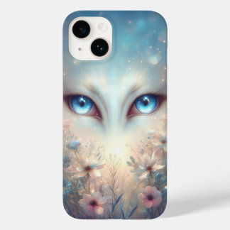 Betoverde Fantasie Kosmische Hertenogen Kunst - Et Case-Mate iPhone 14 Hoesje