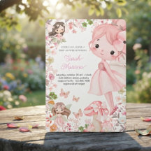 Betoverde fee baby shower