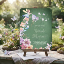 Betoverde fee baby shower