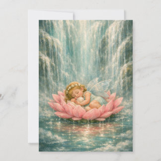 Betoverde Fee Baby Shower Uitnodiging
