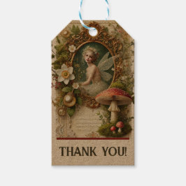 Betoverde Fee Bedank Cadeaubijsluiter Cadeaulabel