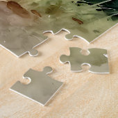 Betoverde fee in een pot in een magisch bos legpuzzel (Zijkant)