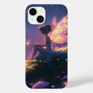 Betoverde fee zittend in een magisch bos Case-Mate iPhone 14 hoesje