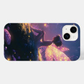 Betoverde fee zittend in een magisch bos Case-Mate iPhone case (Achterkant (horizontaal))