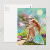 betoverde feiltuinen briefkaart (Voorkant / Achterkant)