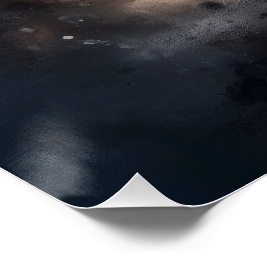 Betoverde fles van leven en schaduwen perfect poster (Hoek)