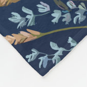 Betoverde Flora Geborduurde Wildflower Meadow Fleece Deken (Hoek)