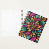 Betoverde Flora Goud Aquarel Botanisch Thema Planner (Display)