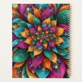 Betoverde Flora Goud Aquarel Botanisch Thema Planner (Achterkant)