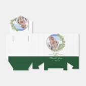 Betoverde Floral Elegance bruiloft Bedankdoosjes (Uitgevouwen)