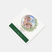 Betoverde Floral Elegance bruiloft Servet (Hoek)