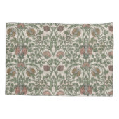 Betoverde florale vintage: retro wallpapers. kussensloop (Achterkant)