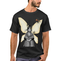 Betoverde Folk Fee Vintage Kunst T-Shirt