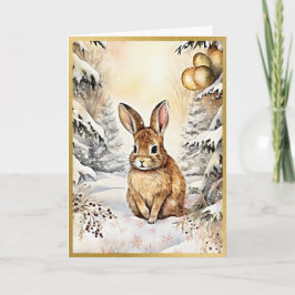 Betoverde Forest Bunny Groeten Kaart