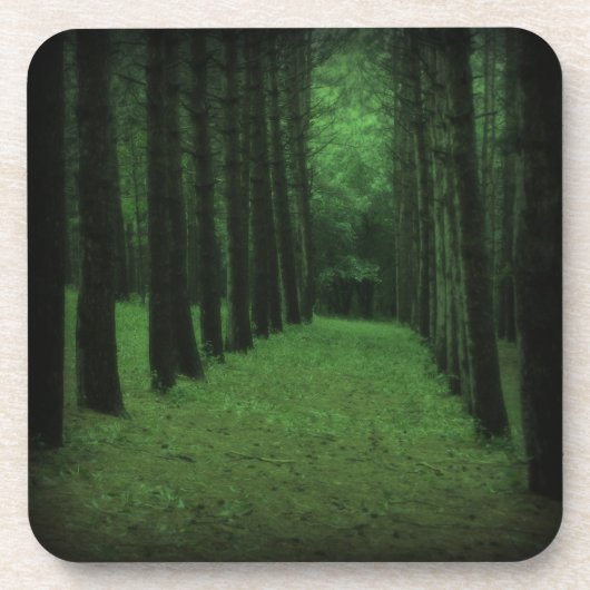 Betoverde Forest Cork Onderzetter Set (Voorkant)