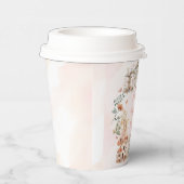 Betoverde Forest Mushroom Meisje's Eerste Verjaard Papieren Bekers (Rechts)