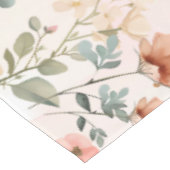 Betoverde Forest Mushroom Meisje's Eerste Verjaard Tafelkleed (Gekanteld)