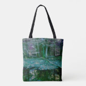 Betoverde Forest mystieke fantasy kunst Tote Bag (Achterkant)