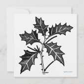 Betoverde Forest Solstice Viering Feestdagenkaart (Achterkant)