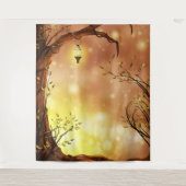 Betoverde Fotobehang Tapijt Wandkleed (Voorkant)