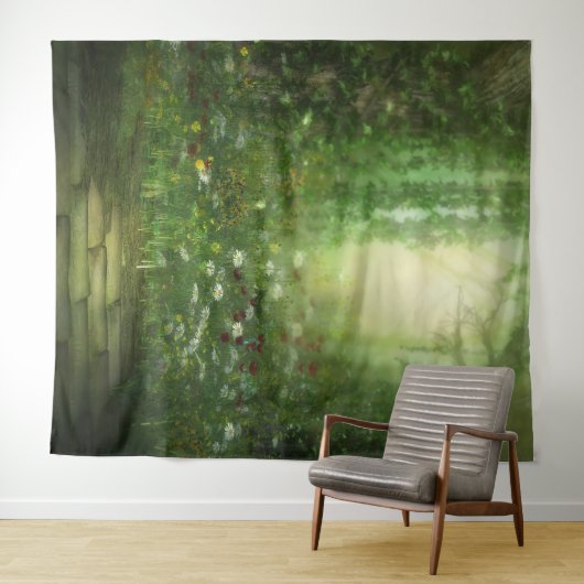 Betoverde Fotobehang Tapijt Wandkleed (In Situ (horizontaal))