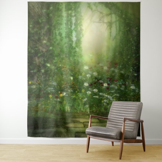 Betoverde Fotobehang Tapijt Wandkleed (In situ)