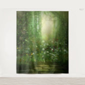 Betoverde Fotobehang Tapijt Wandkleed (Voorkant)