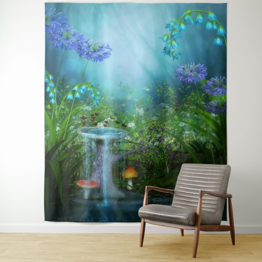 Betoverde Fotobehang Tapijt Wandkleed (In situ)