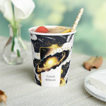 Betoverde Galaxy Space Verjaardag