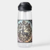 "Betoverde gebieden" Waterfles (Achterkant)