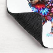 betoverde gloeiende wasbeer muismat (Hoek)