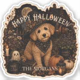 Betoverde Goldendoodle van het Oktoberhuisje Sticker