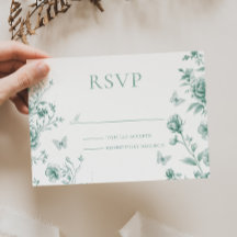 Betoverde  groene salie bloemenbruiloft