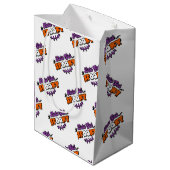 Betoverde Halloween achtervolgingen Laten we griez Medium Cadeauzakje (Achterkant Gekanteld)