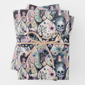 Betoverde Halloween nacht Inpakpapier Vel (In situ)