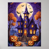 Betoverde Halloween nacht Poster (Voorkant)