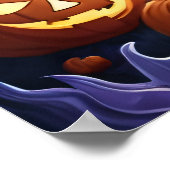 Betoverde Halloween nacht Poster (Hoek)