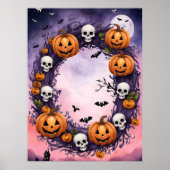 Betoverde Halloween nacht Poster (Voorkant)