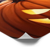 Betoverde Halloween nacht Poster (Hoek)